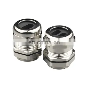 25mm Metric NPT PG Type Multi Hole Gland Waterproof Multi-Hole Solar Cable Gland for Wires Installation thumbnail-4