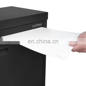 Postal Secure Waterproof Outdoor Top Opening Standalone Courier Parcel Delivery Box With Anti Theft Lock thumbnail-4