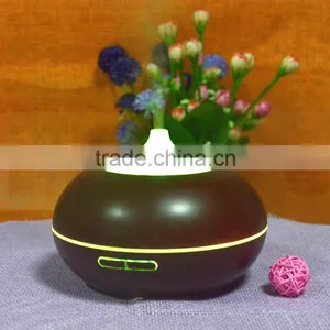 High Quality Ultrasonic Wood Grain Oil Diffuser Air Purifier With Humidifier thumbnail-2