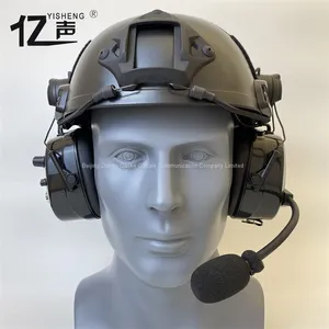 Professional Wireless Noise Reduction Intercom Fast Helmet “YISHENG” YS-DJ-02H Series thumbnail-4