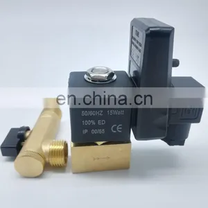 Drain Plug Valve Tap Tangki Air Ball Hot Tub Easy Oil Auto Pneumatic Close Anti Return Water Drain Valve thumbnail-5