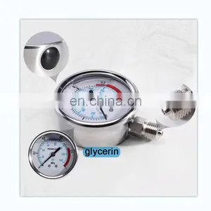 Manufacturer's Direct Selling Hydraulic Pressure Gauge Shockproof Pressure Gauge thumbnail-5
