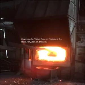 Natural Gas Industrial Gold Iron Sheet Melting Furnace thumbnail-1