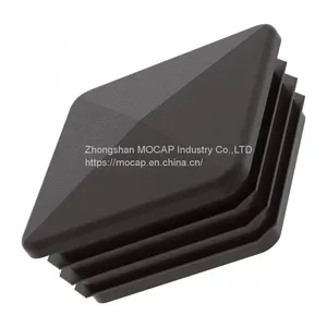 40MM Square Tube End Caps Insterts Pyramide Type thumbnail-3