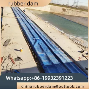 Gas Shield Dam Shield Gate Slope Inflatable Flood Control Dam Hydraulic Landscape Dam Casting Can be Customized thumbnail-5