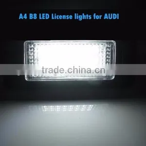 A4 B5 95-01sedan Led License Plate Light Canbus Car License Plate Light SMD License Plate Light for AUDI thumbnail-2
