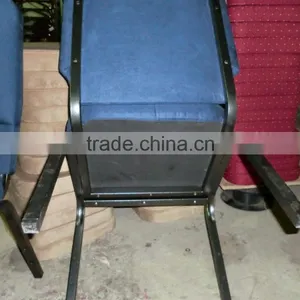 RED WINE POPALUR USED IN AUDITORIUM METAL CHURCH CHAIR thumbnail-4