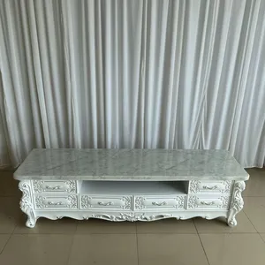 European Style Coffee Table TV Cabinet thumbnail-4