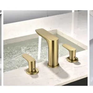 Durability Reduced Energy Consumption Clean and Convenient Separate Basin/bathtub Mixer thumbnail-3