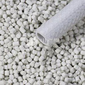 Soft Extrusion PVC Compound Crystal PVC Materials for Garden Hose Braided Flexible Hose Granules thumbnail-6