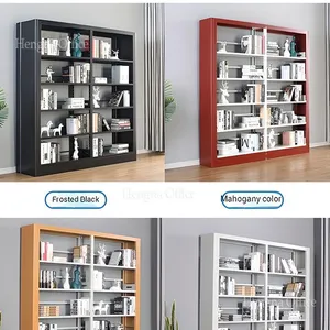 Easy Assembly Modular Steel Bookcase With Clip-in Adjustable Shelves&Professional Grade Durability for Home Office & Private Libraries|SS-SA1125 thumbnail-2
