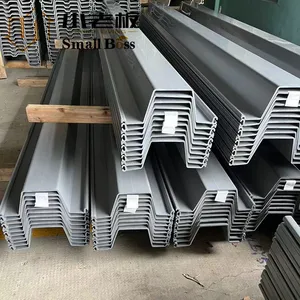 Durable Seawalls U Type Vinyl Sheet Piling for Marine Bulkheads thumbnail-4