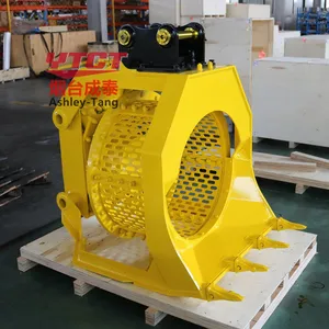 YTCT China Factory 360 Degree Rotary Screening Bucket for Excavator thumbnail-2