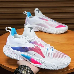Wholesale New Basketball Shoes Men Breathable Comfortable Sneakers Training Sports Basketball Sneakers Women Shoes Free Shipping thumbnail-5