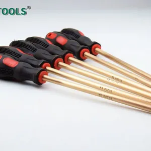 Aluminum Bronze Alloy Non-Sparking Phillips Screwdriver 8mm Diameter 200mm Length 1 Year Warranty thumbnail-1