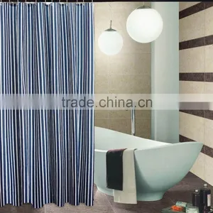 Polyester Chinese Knot Printed Waterproof Shower Curtain for Hotel Family thumbnail-4