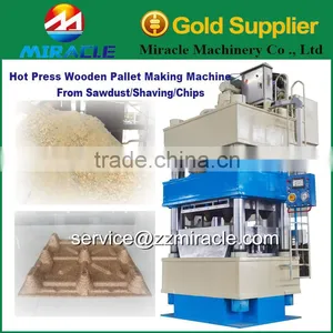 Automatic Wooden Pallet Making Machine With Touch Screen Controller Wood Molding Pallet Machines thumbnail-2
