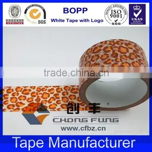 Custom Colorful Logo Printed Bopp Packing Sealing Tape thumbnail-1