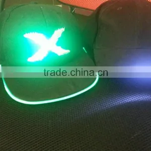 Flash LED 3D Embroidered Snapback Caps/ Light Caps Quality Choice thumbnail-1