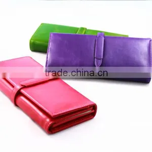 China Strap Customized Women Wallet Women Leather Wallet Ladies Purse Quality Choice thumbnail-2