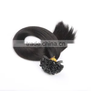 Hot Selling v Shape Remy Human Hair Pre Bonded Hair Extensions Supplier's Choice thumbnail-4