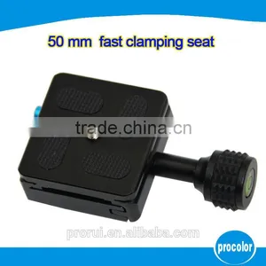 New Products 2016 Innovative Product Ball Head Board PU50 Quick Release Plate for DSLR Camera thumbnail-1