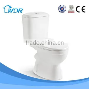 Modern Bathroom Washdown Two-piece Sanitary Toilet thumbnail-1