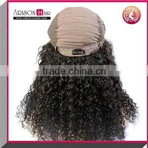 Arison Hair Kinky Curl Lace Front Wig Brazilian Unprocessed Virgin Curly Hair Lace Wig thumbnail-3