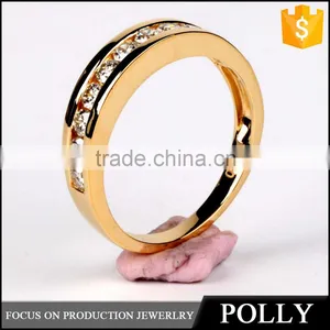 Polly Latest Wedding Ring Designs, 18k Gold New Model Wedding Ring thumbnail-1