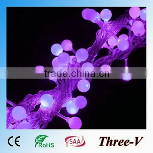 Cherry Bulb String LED Xmas Lights Holiday Party Hotel Home Corridor Window Tree Decoration LED String Light 5M/10M 220V/110V thumbnail-2