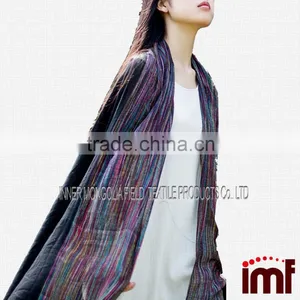 Printed Thin Voile Soft Long Scarf Chiffon Wrap thumbnail-1