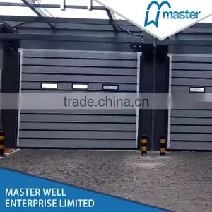European Style High Quality High Speed PVC Roll up Door thumbnail-5