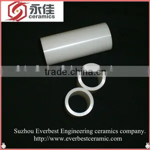 Polished White Alumina Industry Ceramic Sleeve and Bushing thumbnail-2