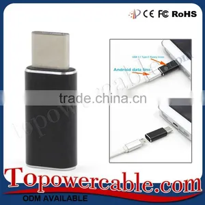 2016 OEM Aluminum USB C to Micro USB Convert Connector thumbnail-6