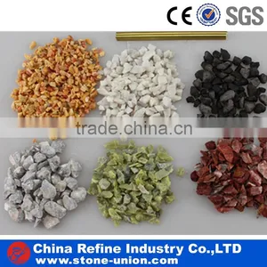 Mixed Colorful Tumbled Gravel Stone, Machine Made Tumbled Stones thumbnail-1