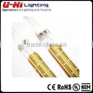 Twin Double Tube IR Heating Element With Gold Coated Reflector thumbnail-1