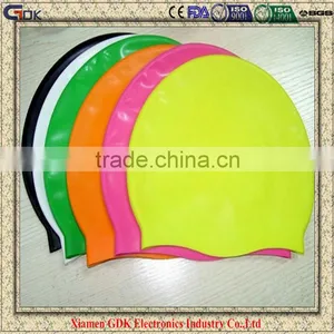 Funny Printing Silicone Swim Cap for Ear Protection thumbnail-4