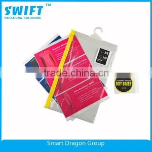 Clear Zipper Bag Product 2015 Plastic Ldpe Zipper Bag With Hanger/hook thumbnail-6