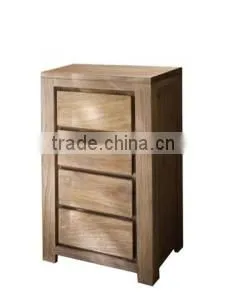 Recycled Teak Chest of 4 Drawers SCD-14 thumbnail-1