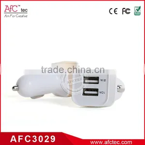 Wholesale Promotional Dual Usb Port 5v 2.1A 1A Best Cheap Portable Phone Car Chargers thumbnail-5
