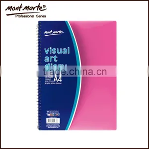 High Quality Bright White Colour 120 Pages Visual Art Diary thumbnail-1