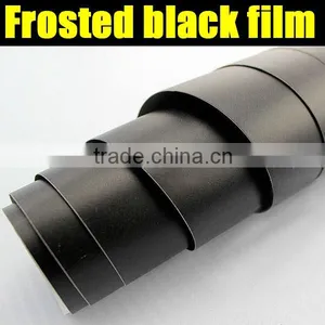 Matte Black Wrap Film With Air Free Bubbles 1.52*30M thumbnail-1