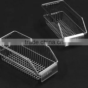 Chrome Wire Mesh Basket for Hospital thumbnail-2