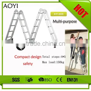 China Supplier 5.6m Aluminum Step Ladder thumbnail-1