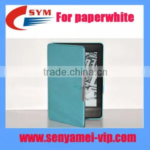 Factory Leather PU for Kindle Paperwhite Case, Book Cover For Amazon Paperwhite Case thumbnail-1