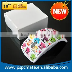 High Quality 2.4g Wireless Mini Mouse USB Wireless Optical Mini Mouse For PC Laptop Folding Computer Mouse CE ROHS FCC thumbnail-3