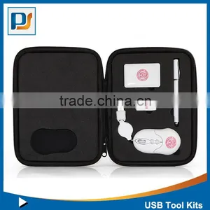Hot Selling Usb Travel Charging Set in White/computer Usb Kit for Traveling Use/power Bank Travel Set thumbnail-1