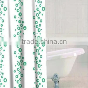 Shower Curtain Waves Stripe Printed, Hot Sale Classic Bathroom Waterproof Curtain thumbnail-3