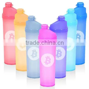 Custom 1000ml/33oz Plastic Drinking Glass With Lid thumbnail-1