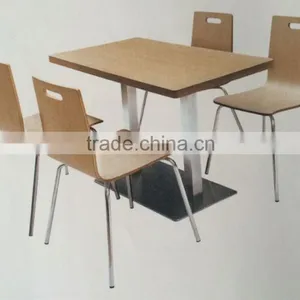 Metal Frame Fastfood Dining Seats & Table thumbnail-1